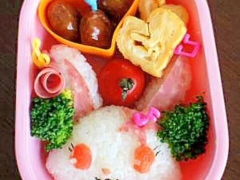 娘の幼稚園弁当（ジュエルペット☆ルビー）